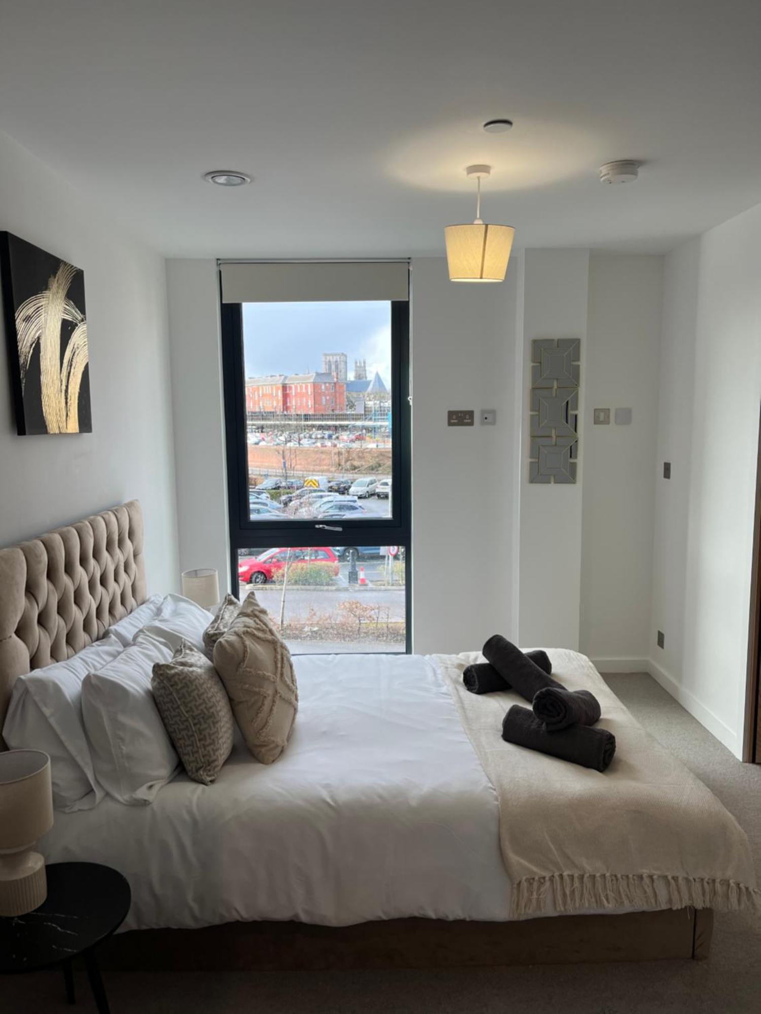 Superb New Build City Centre Flat And Gym Йорк Экстерьер фото